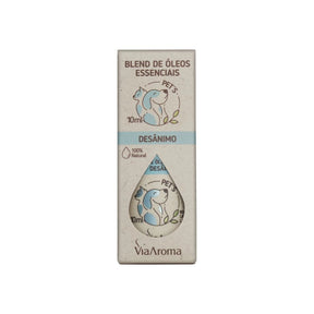 Blend de Óleos Essenciais Pets Desânimo Via Aroma - 10ml
