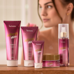 Body Splash Desodorante Intense Shine Via Aroma - 200ml