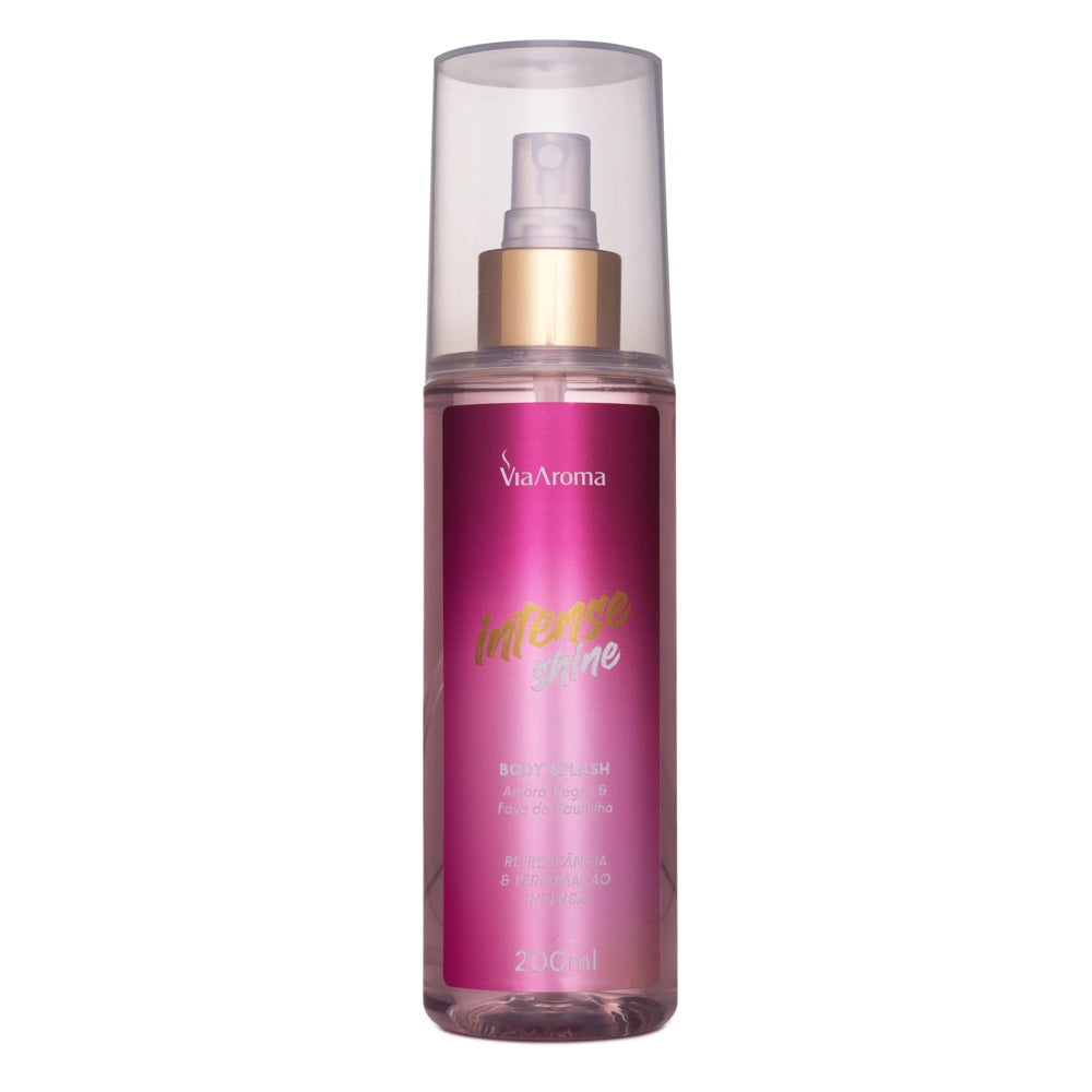 Body Splash Desodorante Intense Shine Via Aroma - 200ml