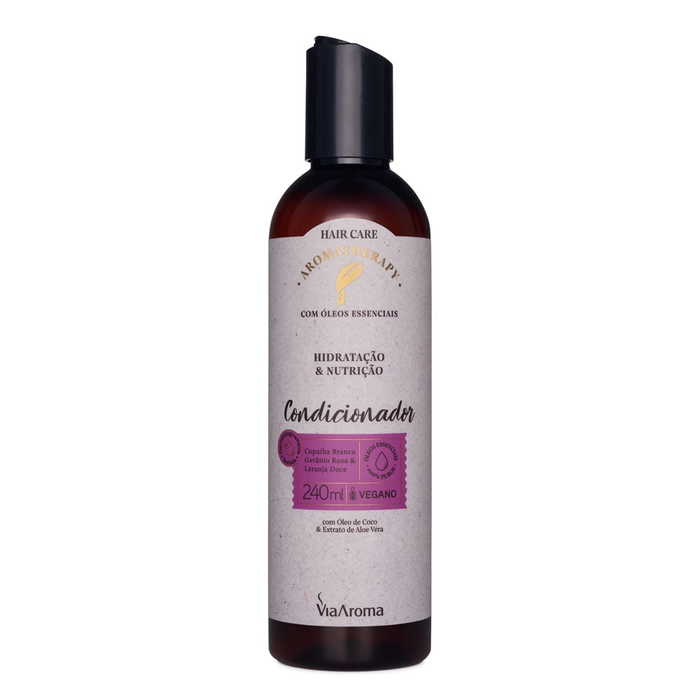 Condicionador Hidratação e Nutrição Aromatherapy Via Aroma - 240ml