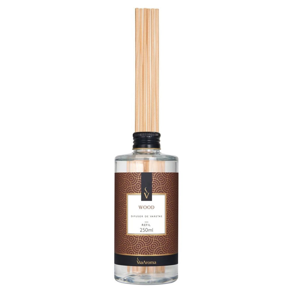 Refil para Difusor de Varetas Wood Via Aroma - 250ml