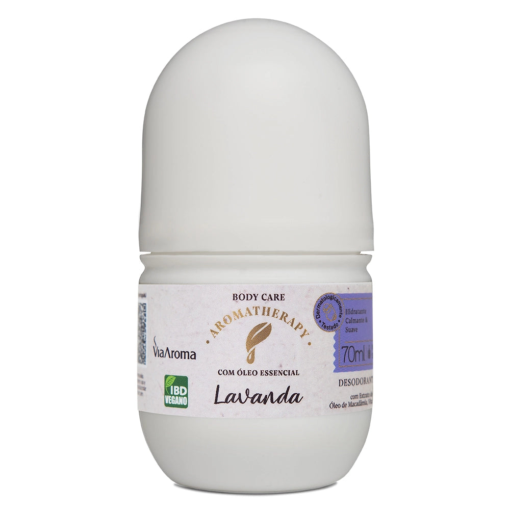 Desodorante Roll-On Lavanda Aromatherapy Via Aroma – 70ml
