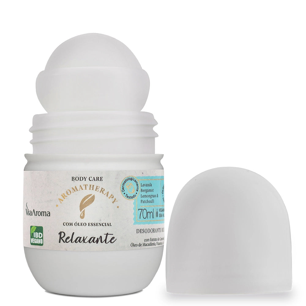 Desodorante Roll-On Relaxante Aromatherapy Via Aroma – 70 Ml