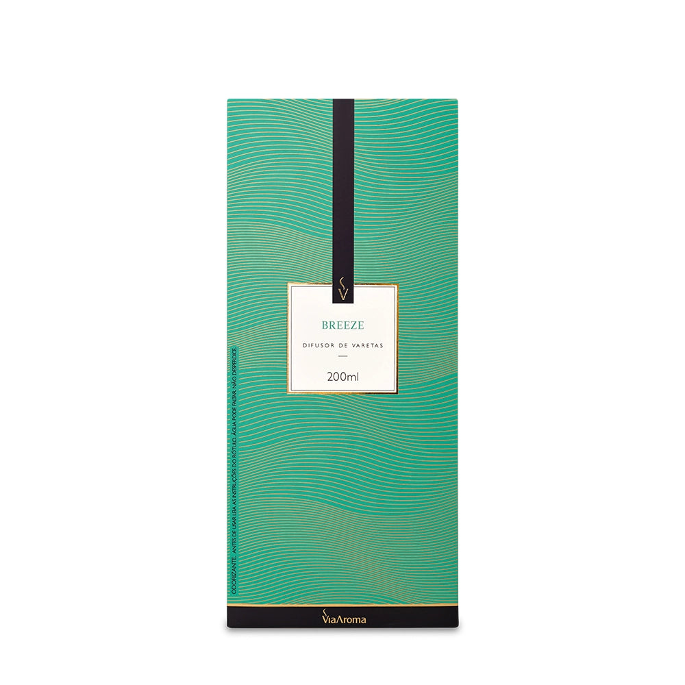 Difusor de Varetas Breeze Via Aroma - 200ml