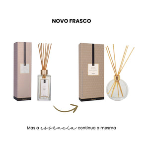 Difusor de Varetas Jasmim Branco Via Aroma - 200ml