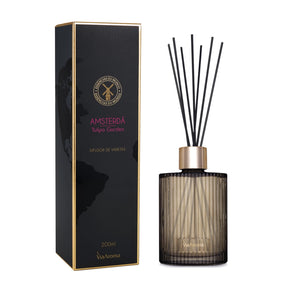 Difusor de Varetas Amsterdã Linha Mundo Via Aroma - 200ml