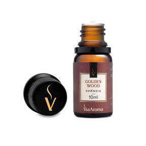 Essência Golden Wood Via Aroma – 10 ml