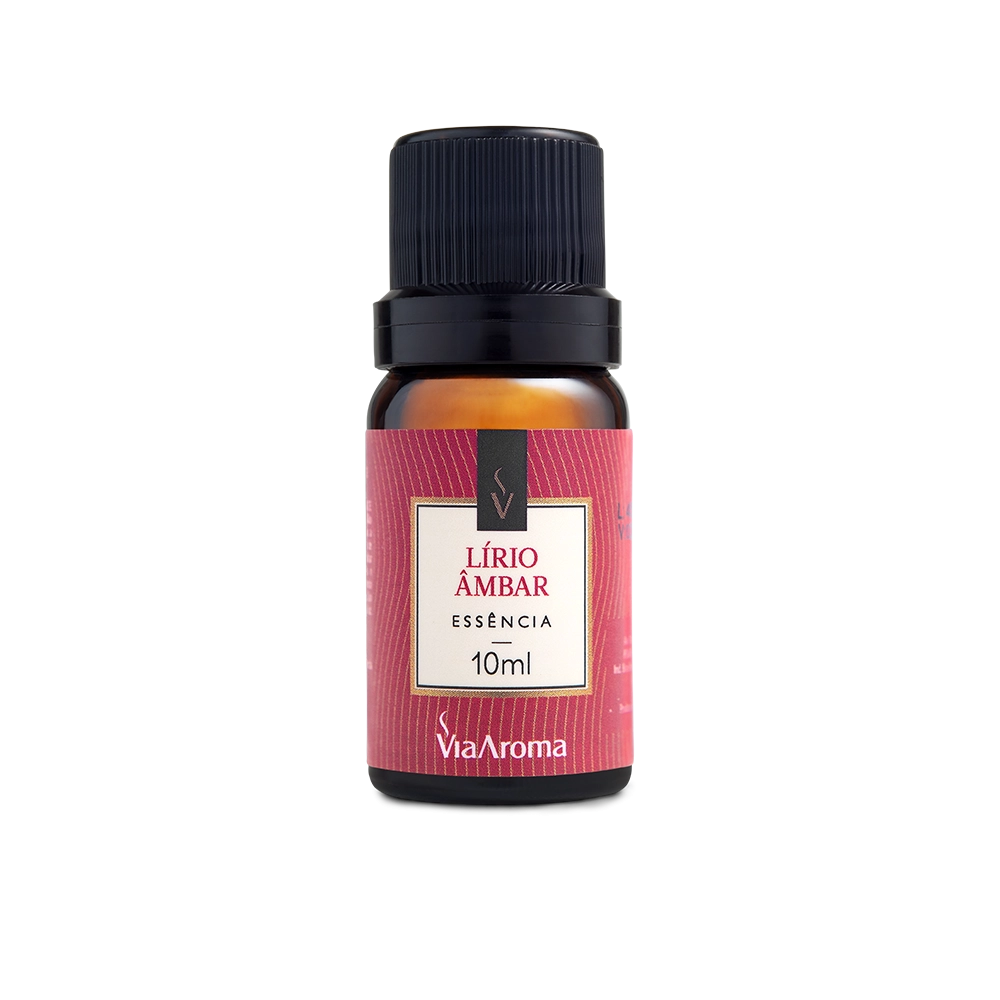Essência Lírio Âmbar Via Aroma - 10 ml