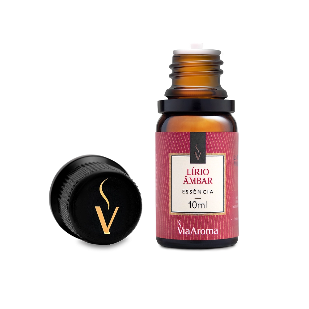 Essência Lírio Âmbar Via Aroma - 10 ml
