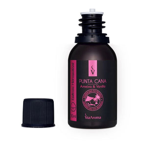 Essência Hidrossolúvel Punta Cana Linha Mundo Via Aroma - 30ml