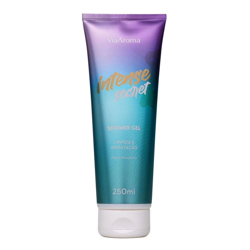 Shower Gel Desodorante Intense Secret Via Aroma - 250ml