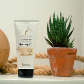 Gel Refrescante para Massagem Spa dos Pés Aromatherapy Via Aroma - 200g