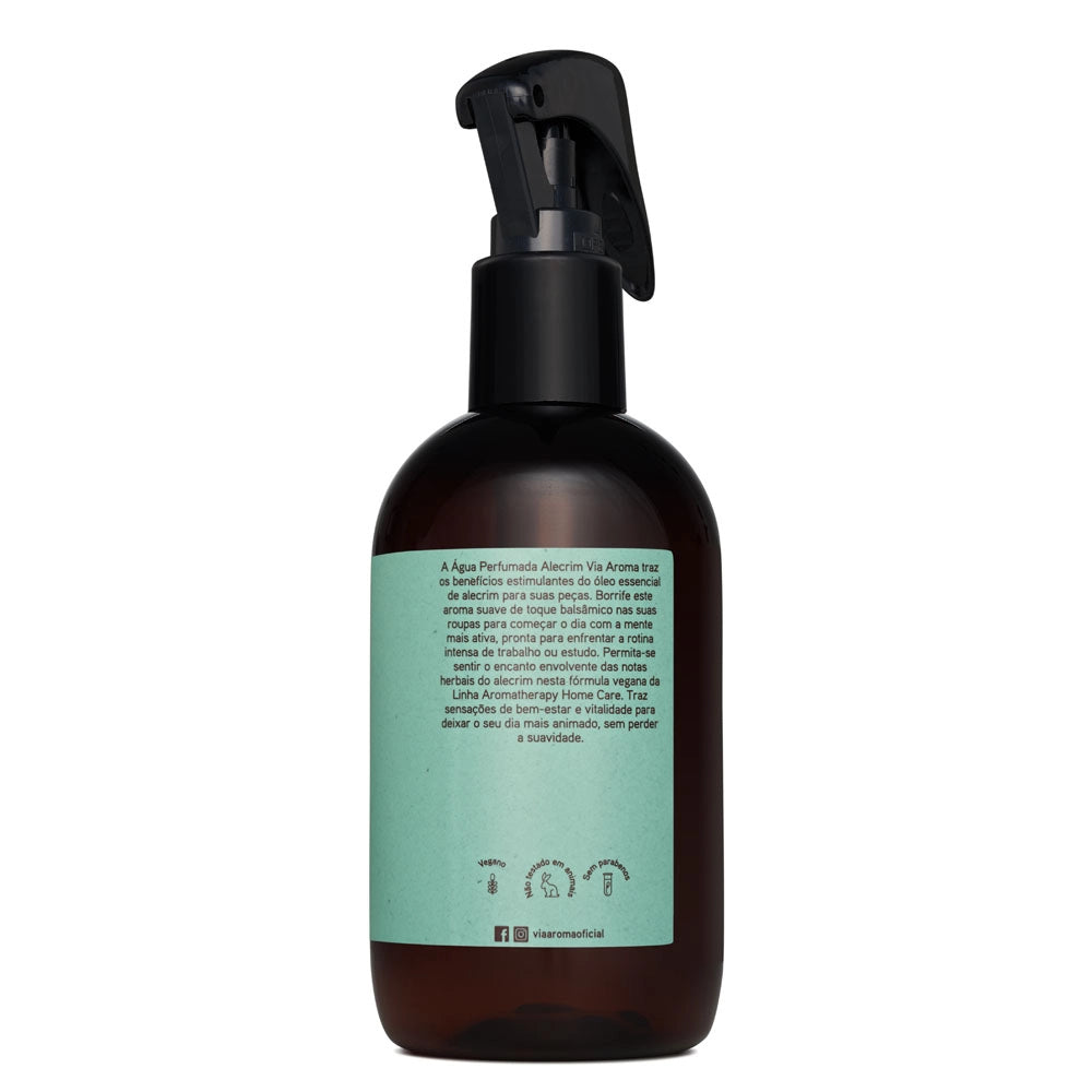 Água Perfumada Alecrim Aromatherapy Via Aroma - 250ml