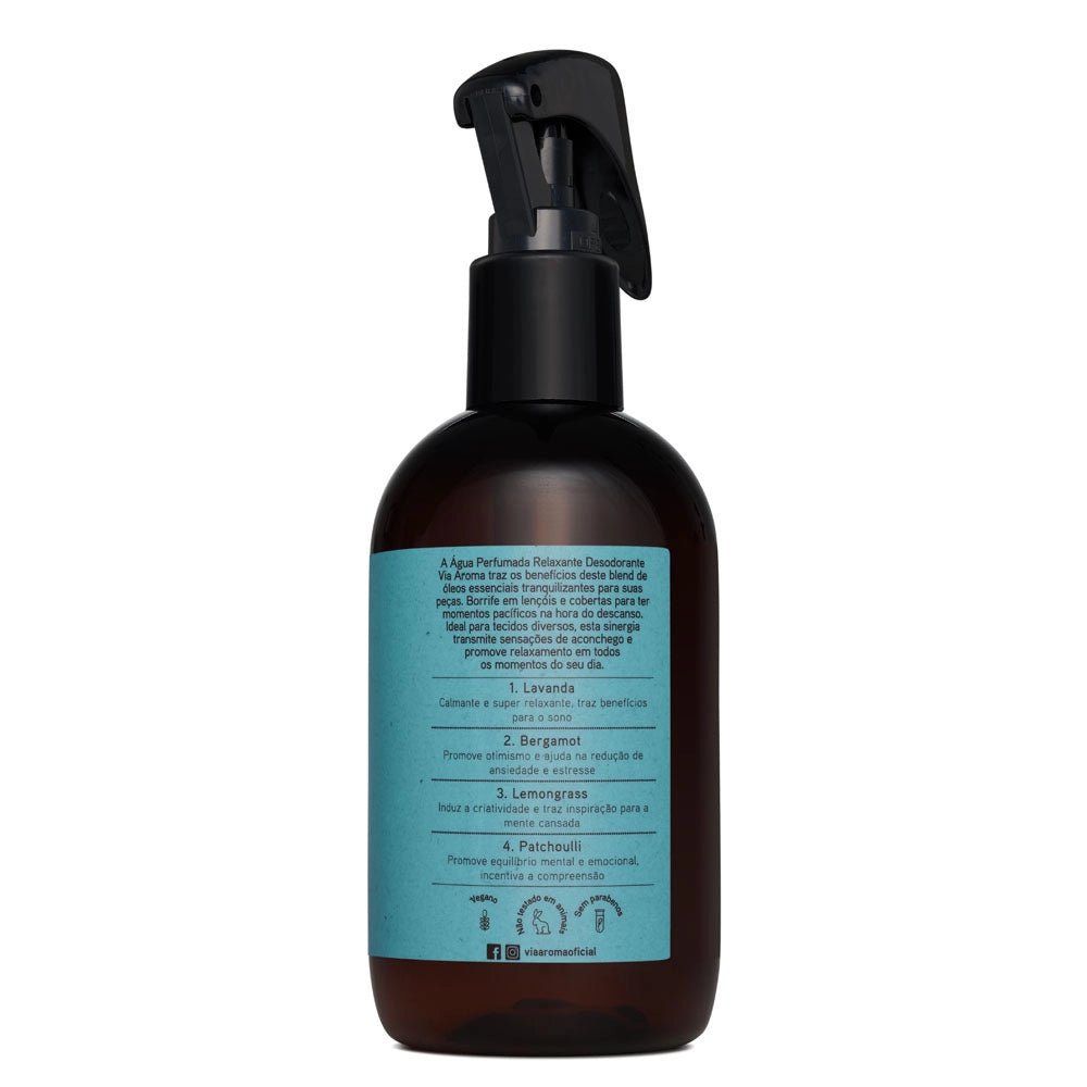 Água Perfumada Relaxante Aromatherapy Via Aroma - 250ml