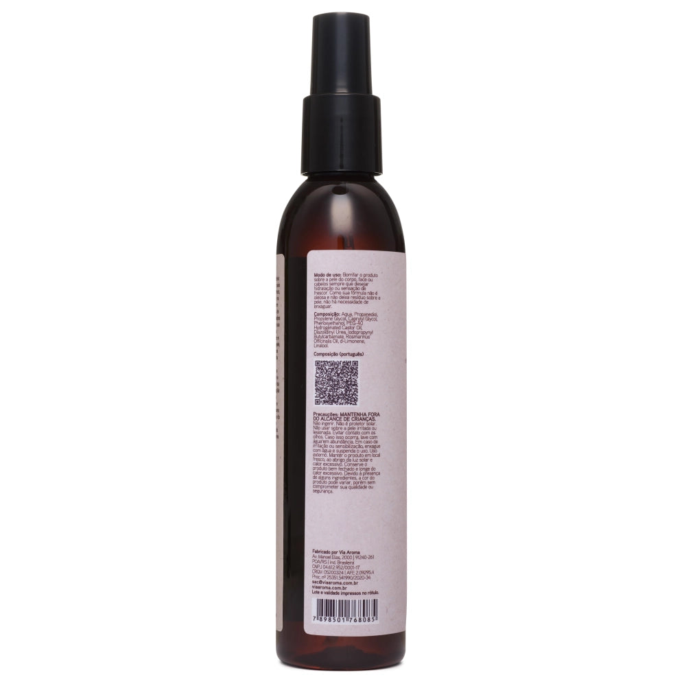 Água Termal com Óleo Essencial de Alecrim Via Aroma - 200ml