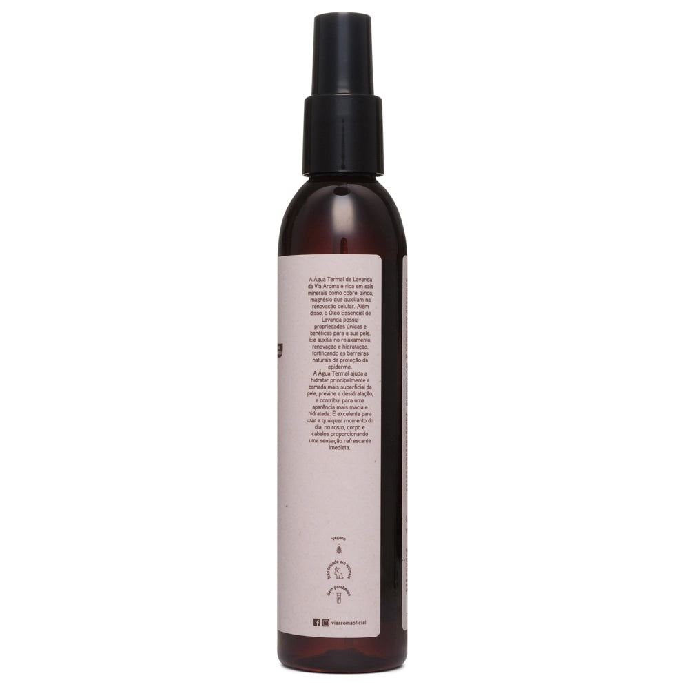 Água Termal com Óleo Essencial de Lavanda Via Aroma - 200ml