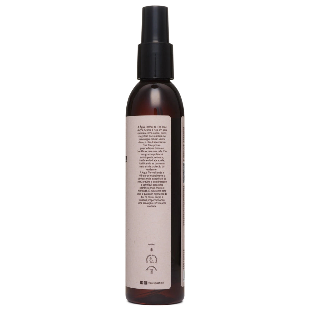 Água Termal com Óleo Essencial de Tea Tree Via Aroma - 200ml