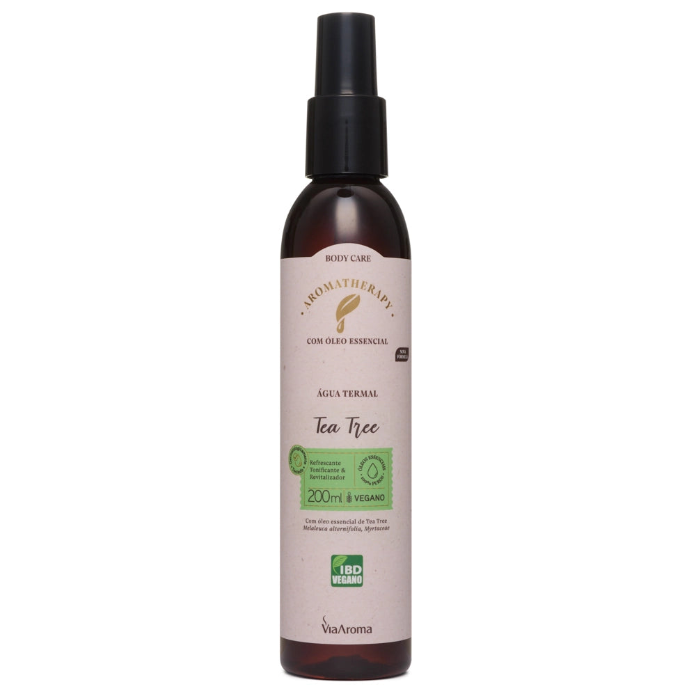 Água Termal com Óleo Essencial de Tea Tree Via Aroma - 200ml