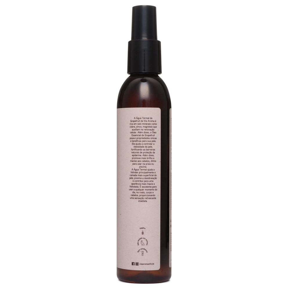 Água Termal Grapefruit Aromatherapy Via Aroma – 200 ml