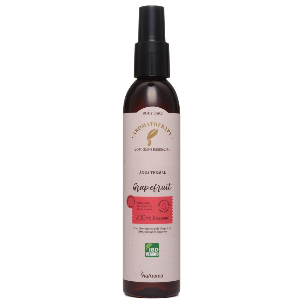 Água Termal Grapefruit Aromatherapy Via Aroma – 200 ml