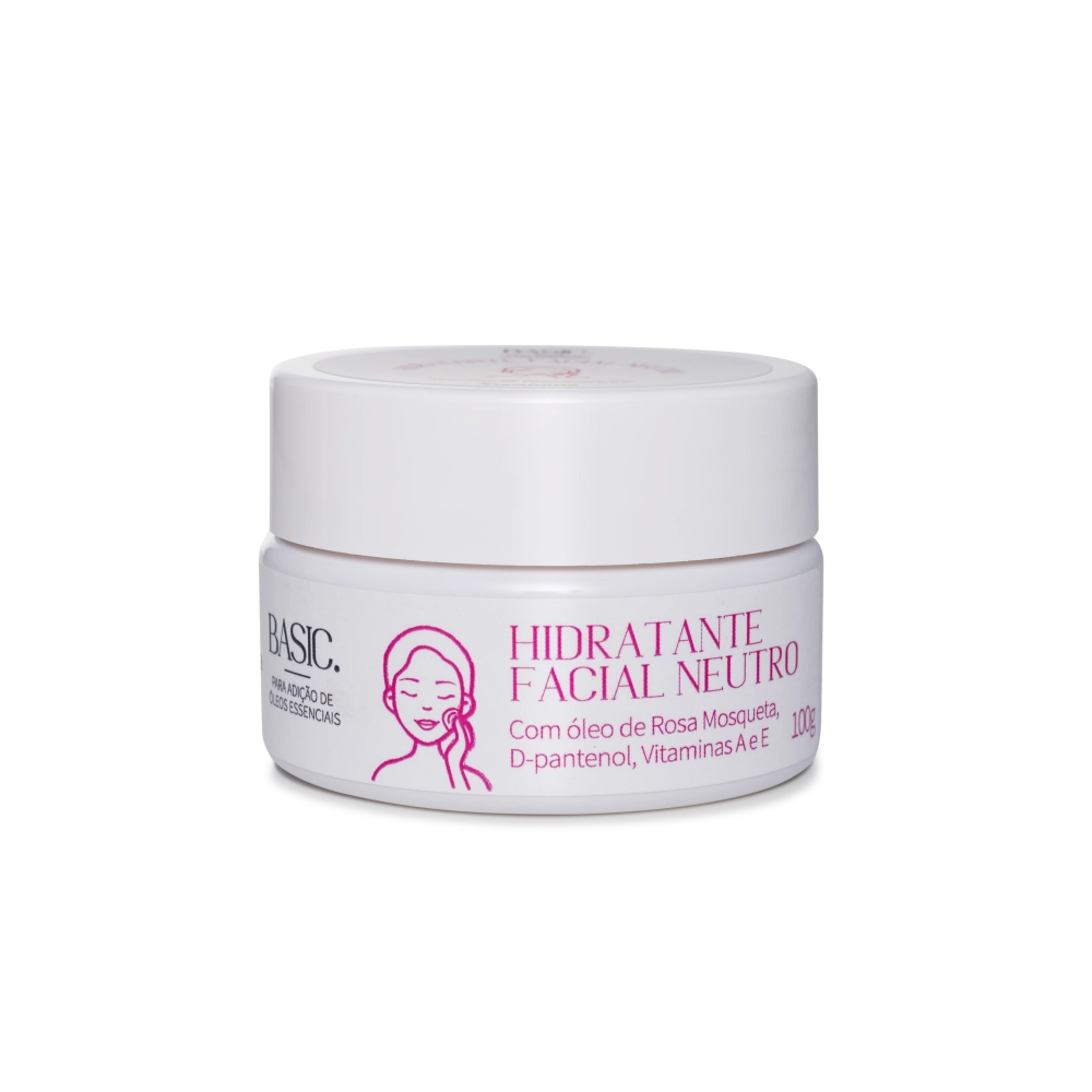 Hidratante Facial Neutro Linha Basic Via Aroma – 100g