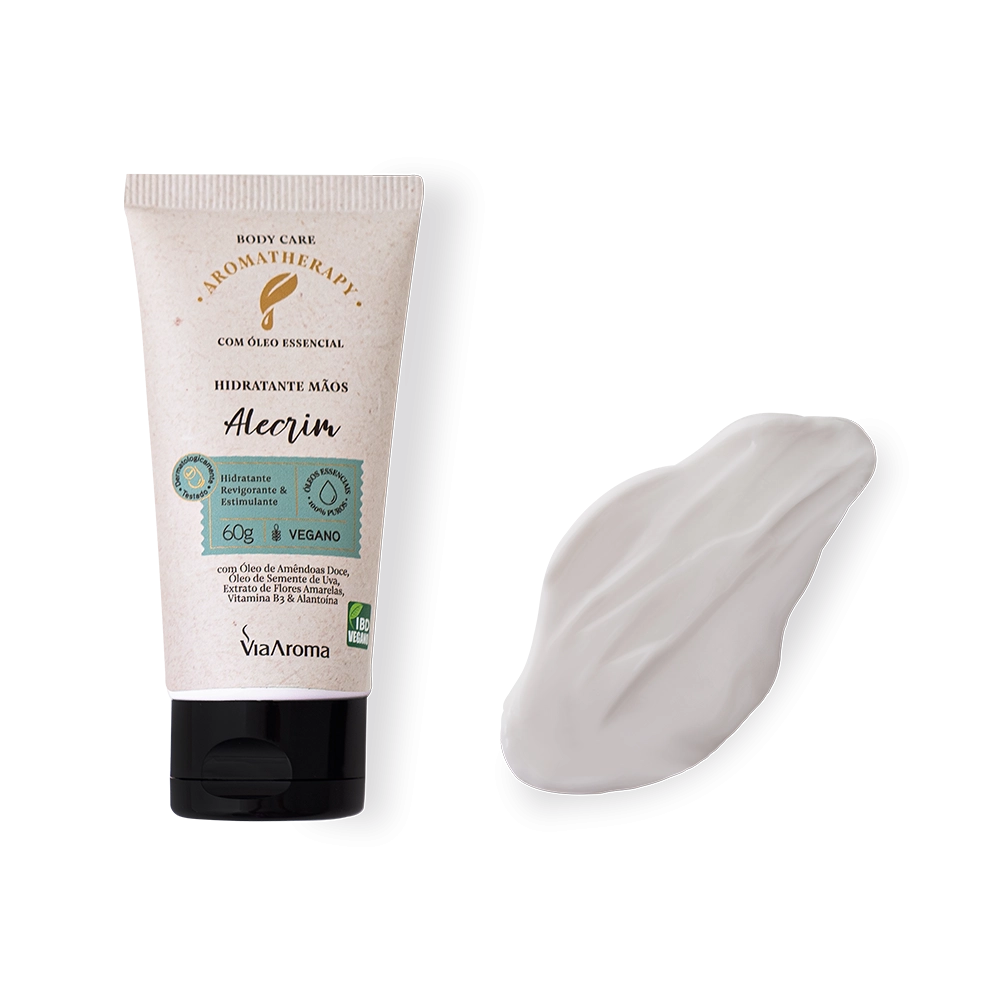 Hidratante Mãos Alecrim Aromatherapy Via Aroma - 60g