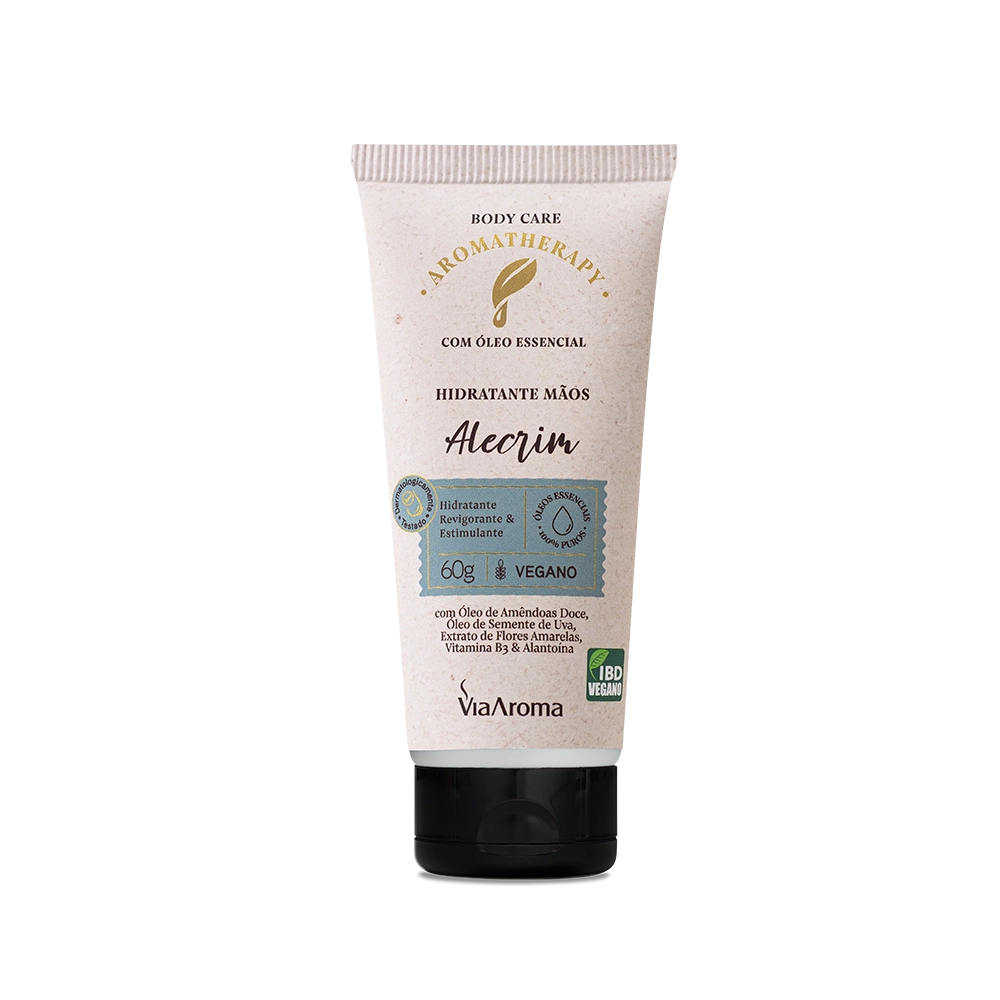 Hidratante Mãos Alecrim Aromatherapy Via Aroma - 60g