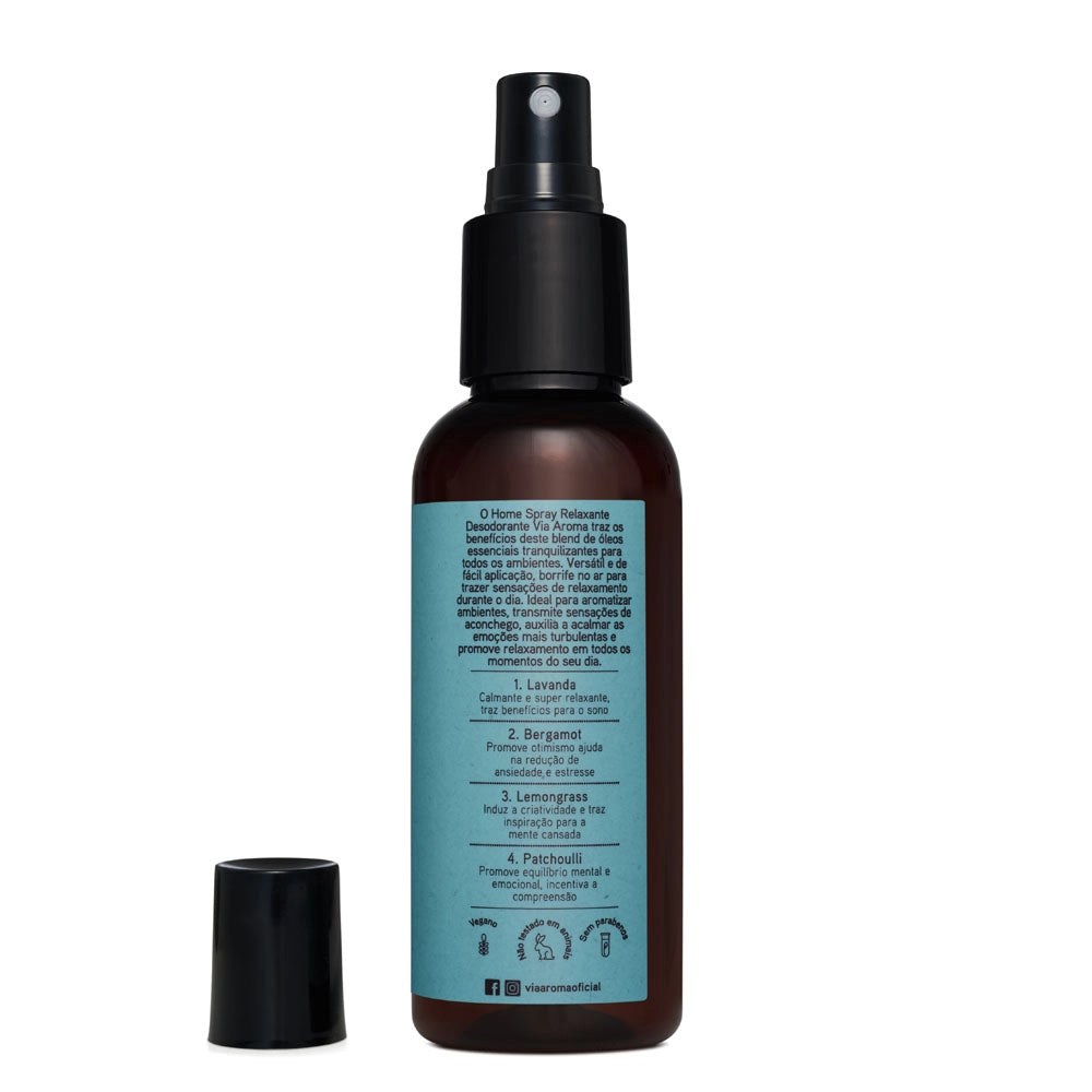 Home Spray Aromatherapy Relaxante Via Aroma - 120ml