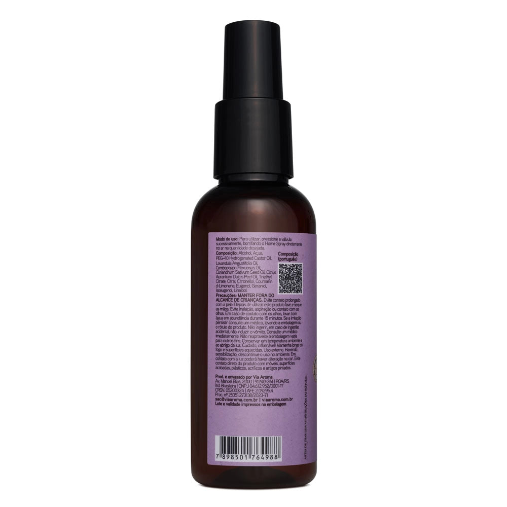 Home Spray Aromatherapy Bem-Estar Via Aroma – 120ml
