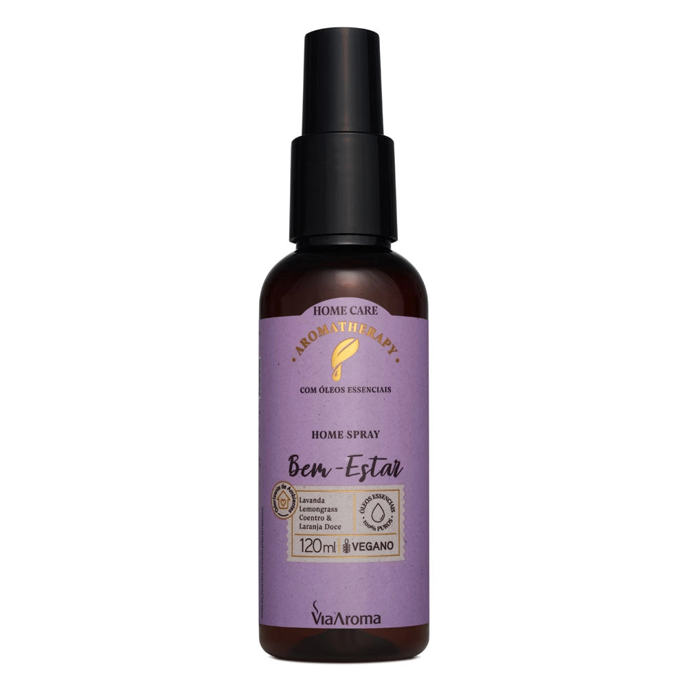 Home Spray Aromatherapy Bem-Estar Via Aroma – 120ml