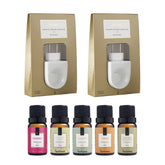 Kit 2 Aromatizadores Elétricos mais 5 Essências Via Aroma - Sortidas
