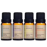 Kit 4 Óleos Essenciais Via Aroma – Alecrim, Lavandin , Limão Siciliano e Tangerina