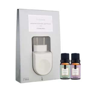 Kit Aromatizador Standard mais 2 Essências Via Aroma - Bamboo e Lavanda