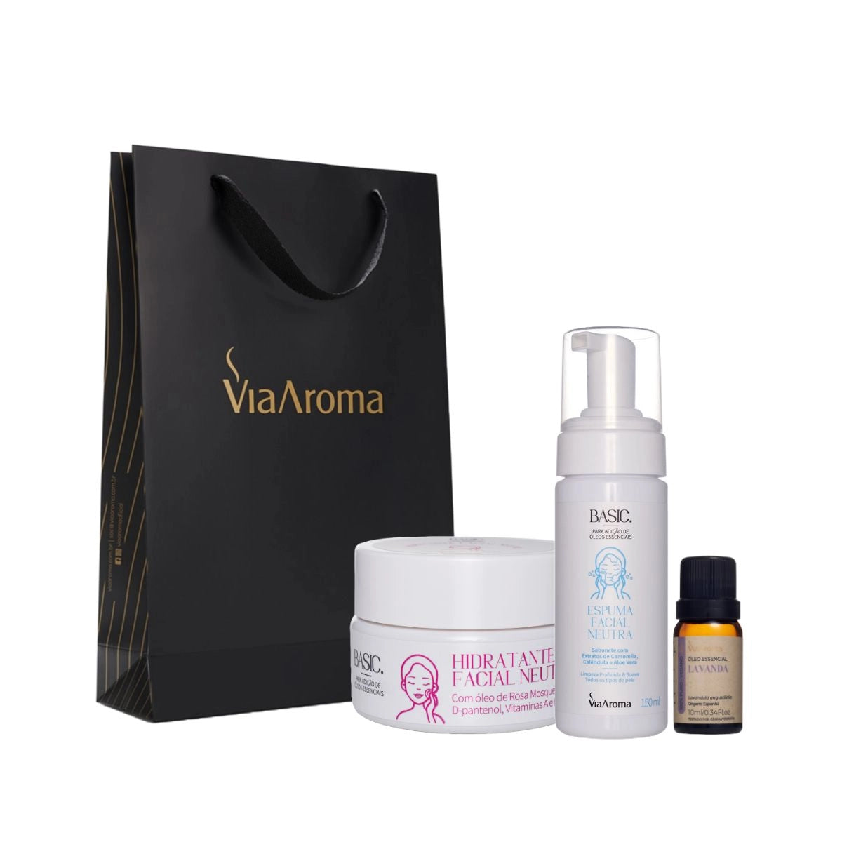 Kit Hidratação Facial Via Aroma