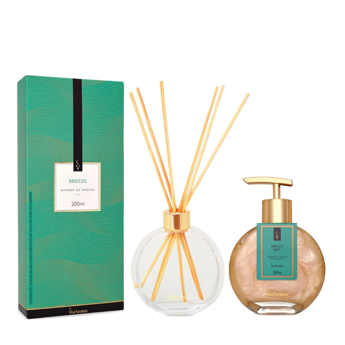 Kit Lavabo Breeze Via Aroma