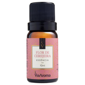 Kit Presente Aromatizador Standard mais 2 Essências Via Aroma - Flor de Cerejeira e Vanilla