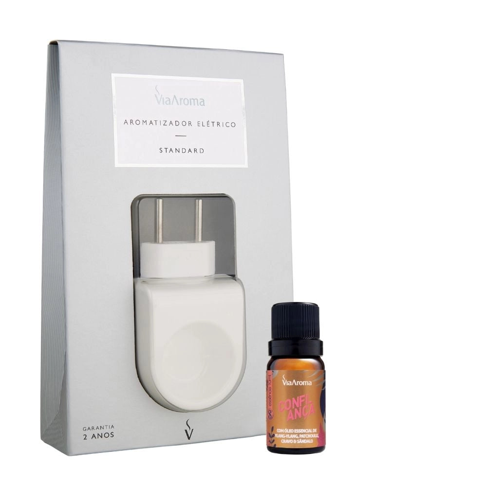 Kit Aromatizador Standard mais 1 Essência Via Aroma - Confiança