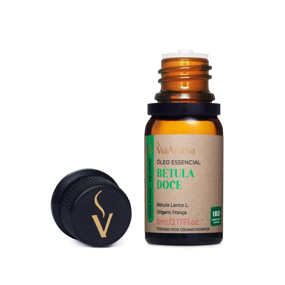 Óleo Essencial Bétula Doce Via Aroma - 5ml