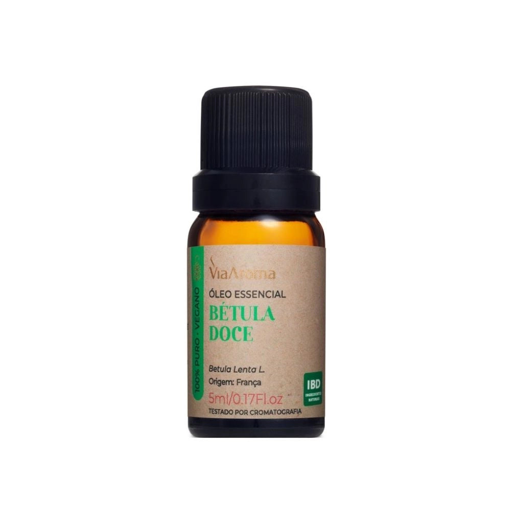 Óleo Essencial Bétula Doce Via Aroma - 5ml