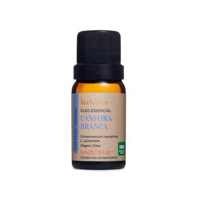 Óleo Essencial Cânfora Branca Via Aroma - 5 ml