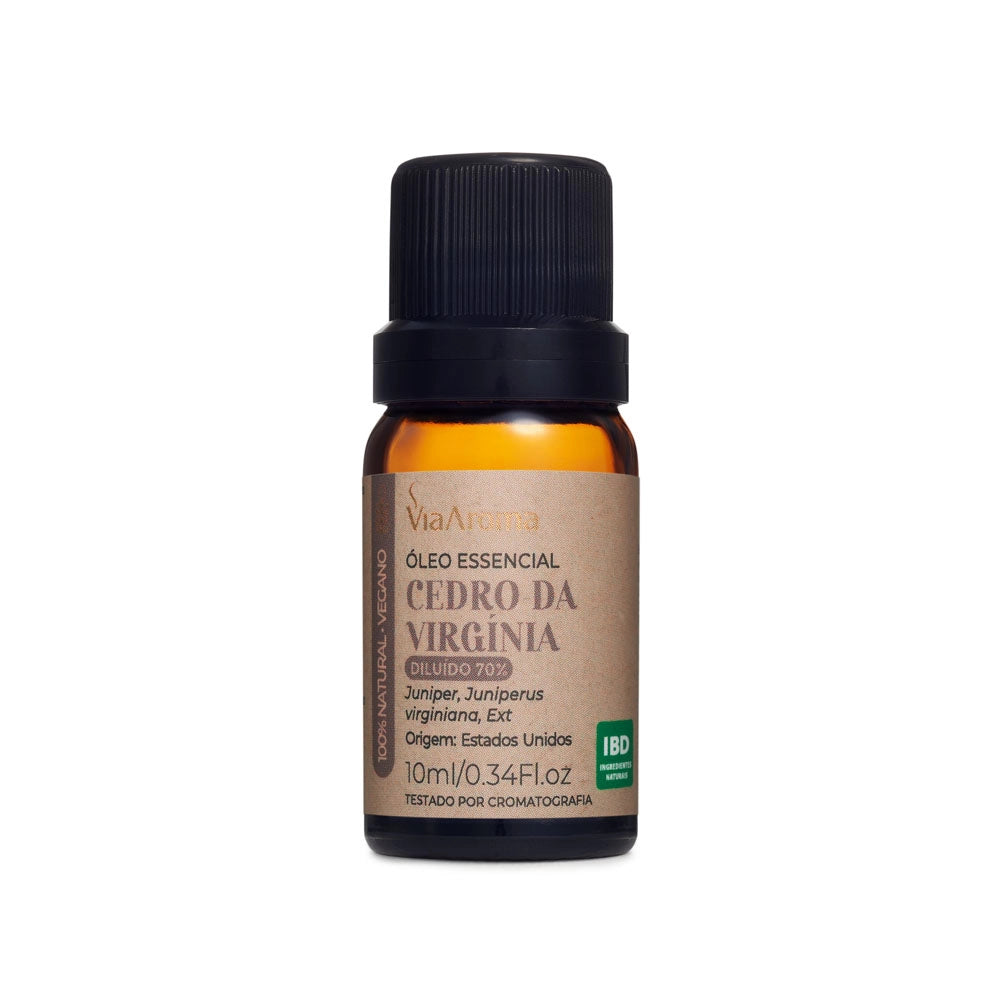 Óleo Essencial Cedro da Virginia Via Aroma - 10ml
