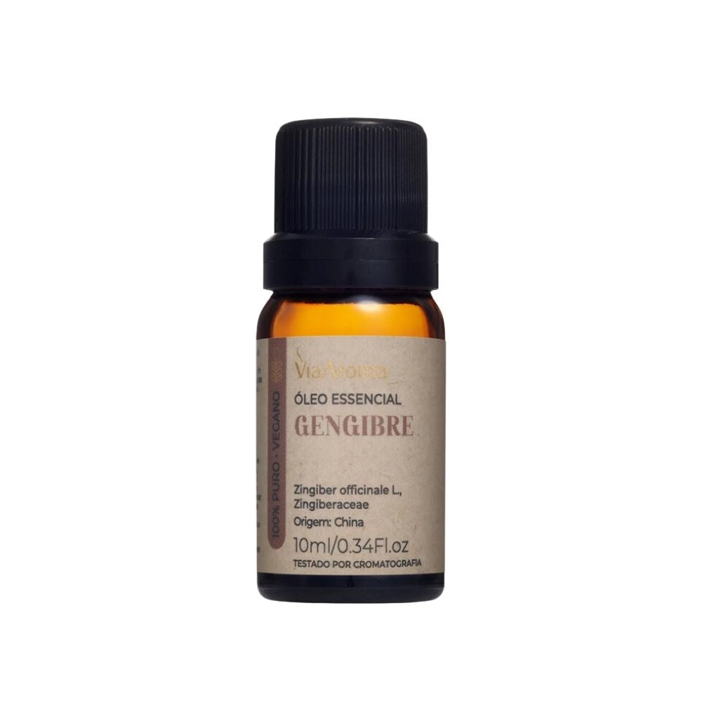 Óleo Essencial Gengibre Via Aroma - 10ml
