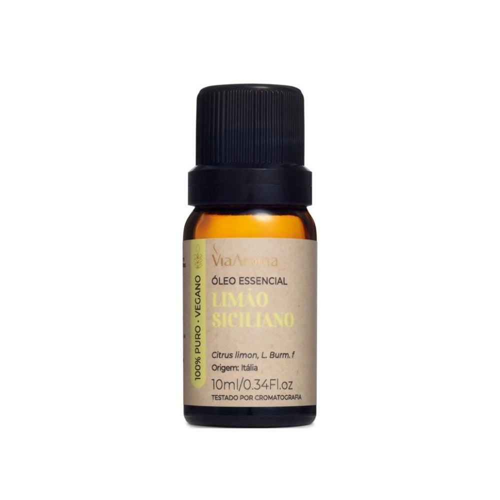 Óleo Essencial Limão Siciliano Via Aroma - 10ml