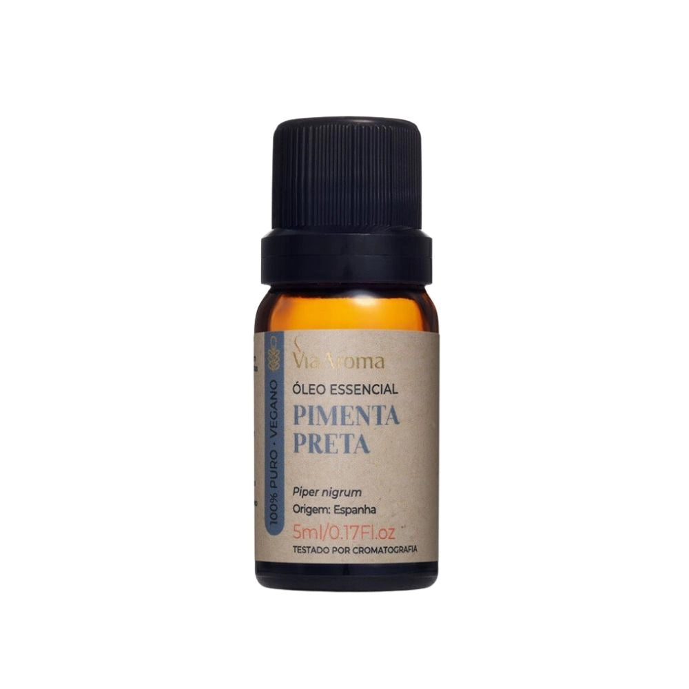 Óleo Essencial Pimenta Preta Via Aroma - 5ml
