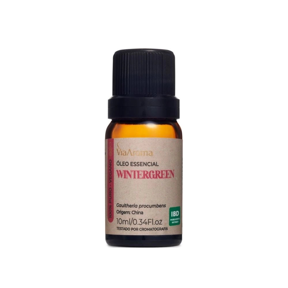 Óleo Essencial Wintergreen Via Aroma - 10ml