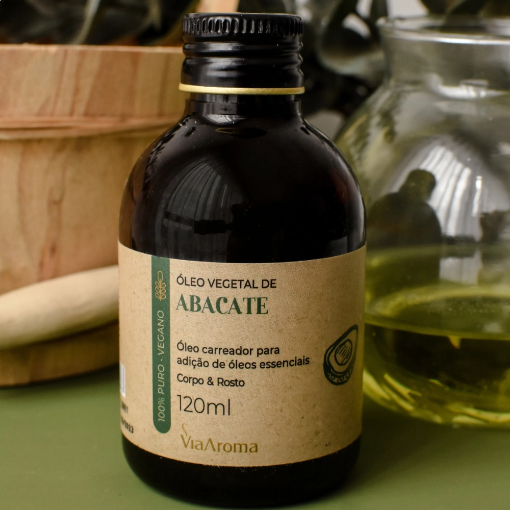 Óleo Vegetal Abacate Via Aroma - 120ml