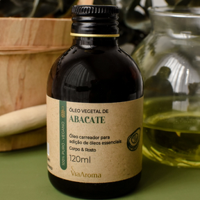 Óleo Vegetal Abacate Via Aroma - 120ml