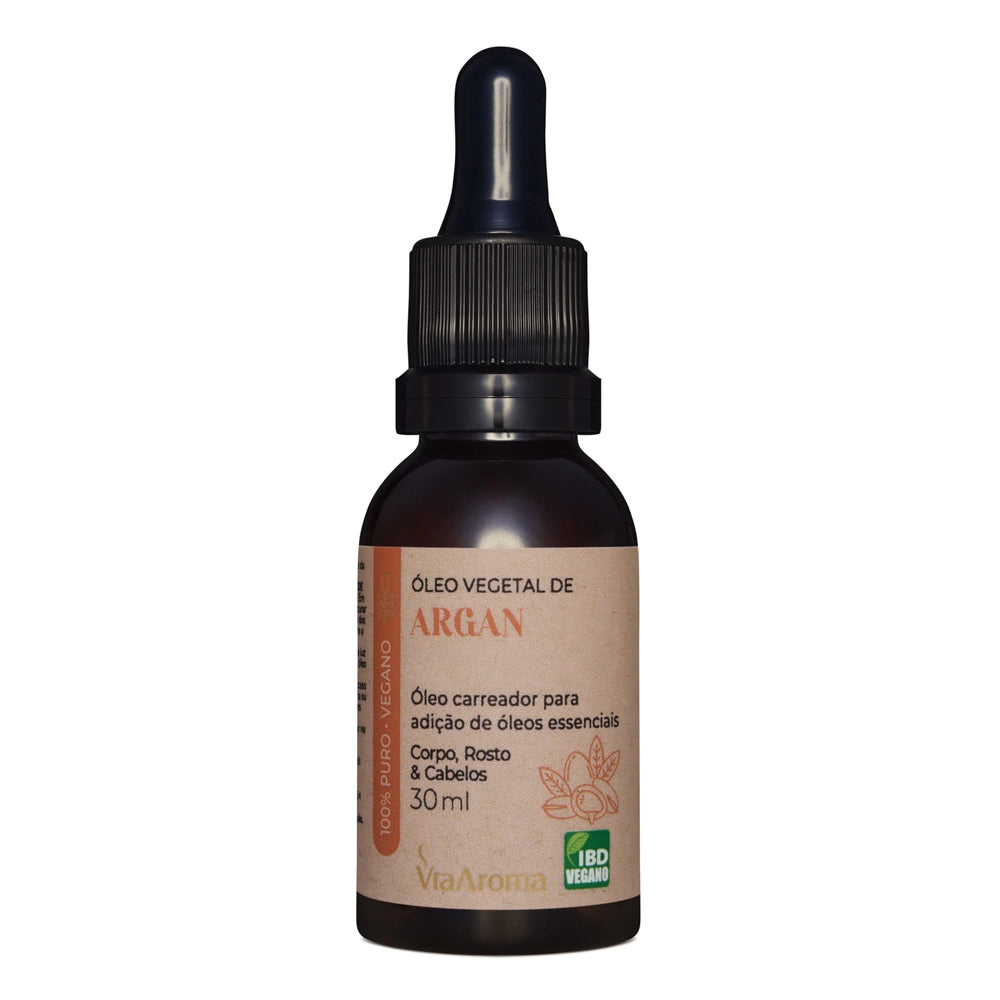 Óleo Vegetal de Argan Via Aroma - 30 ml