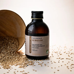 Óleo Vegetal de Gergelim Via Aroma - 120 ml