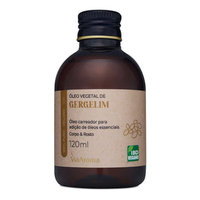 Óleo Vegetal de Gergelim Via Aroma - 120 ml